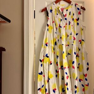 Kate Spade Sundress *****New With Tags****** White with Lemon Print
